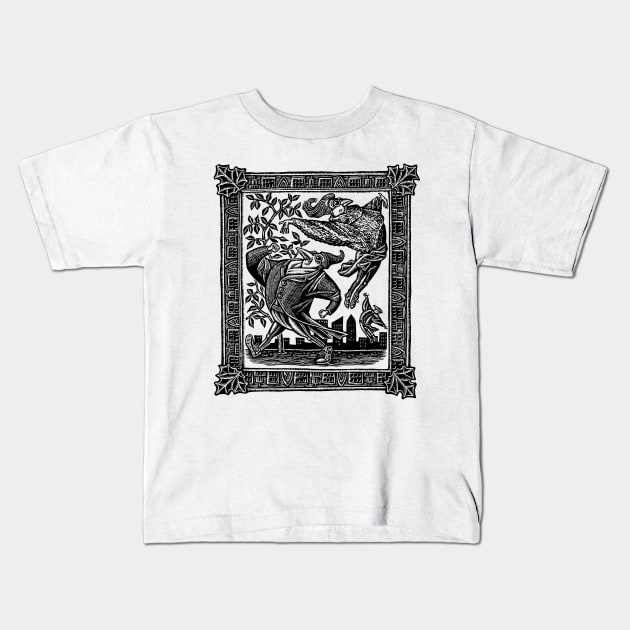 Central Park Fauna Kids T-Shirt by Lisa Haney